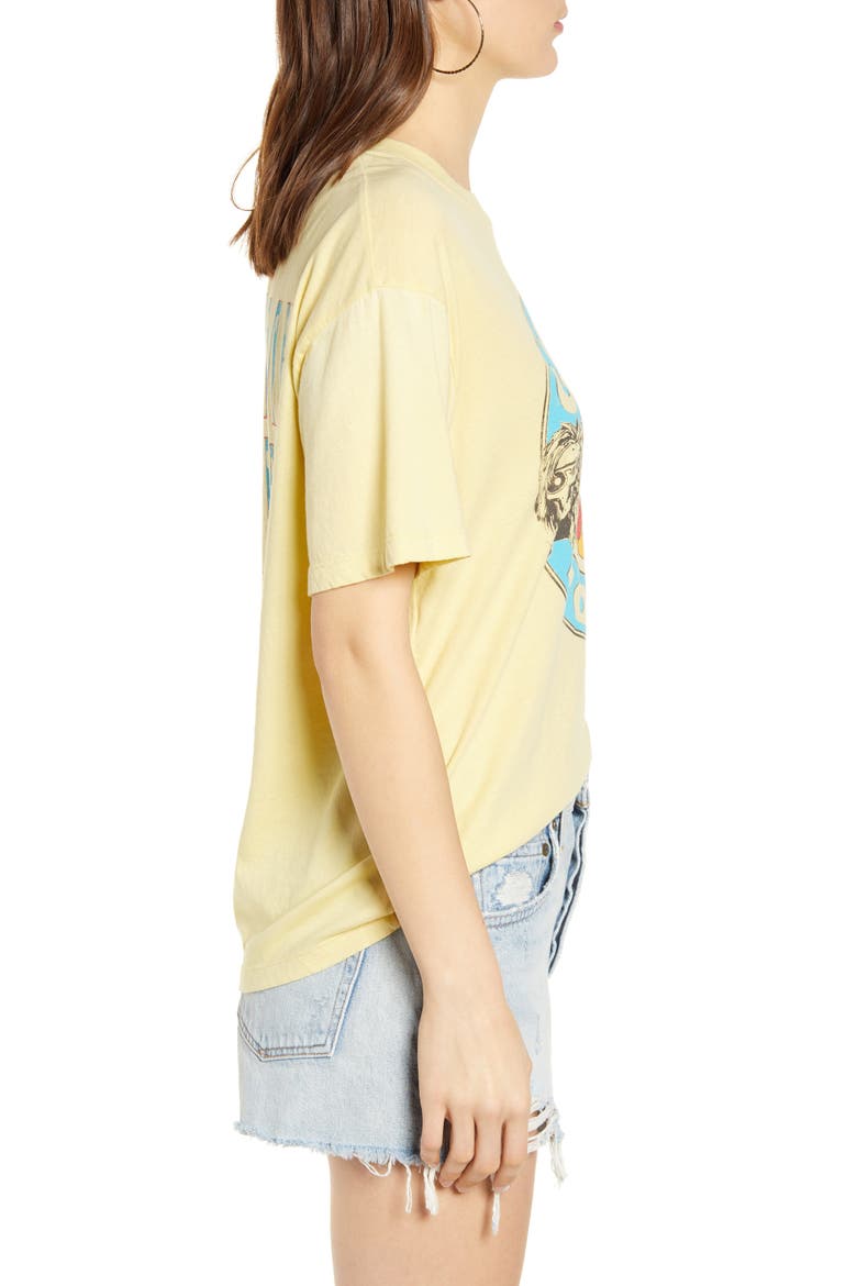 Guns N' Roses Welcome to the Jungle Graphic Tee, Alternate, color, LEMON