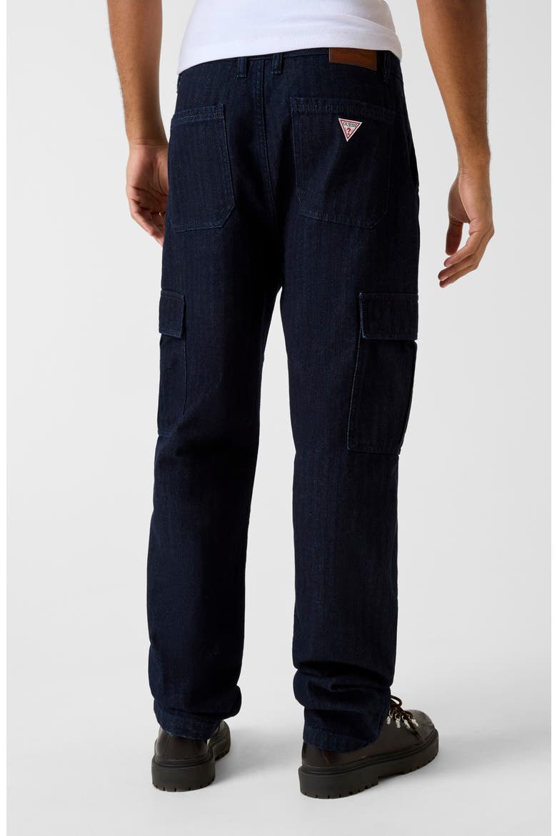 G17 Cargo Jeans, Alternate, color, BLUE