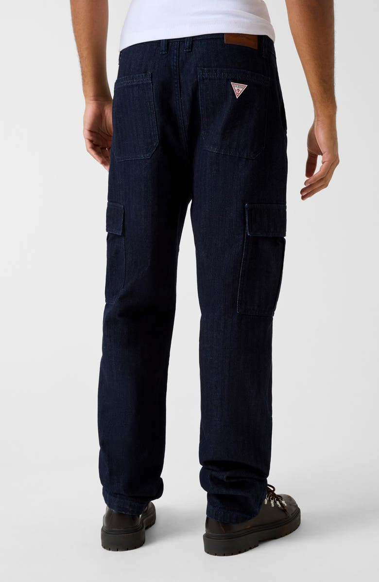 GUESS JEANS G17 Cargo Jeans, Alternate, color, Blue