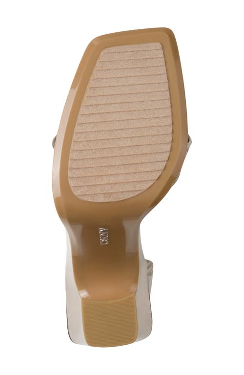Dkny Linda Ankle Strap Sandal In Bone