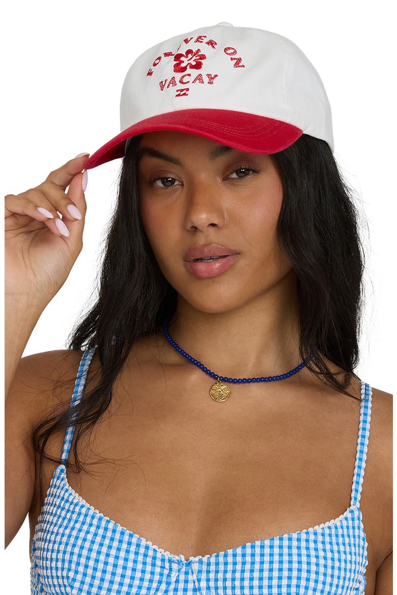 Dad Baseball Cap, Alternate, color, FIESTA RED
