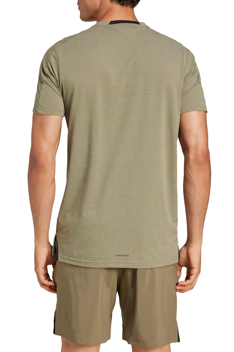 AEROREADY Performance T-Shirt, Alternate, color, OLIVE STRATA