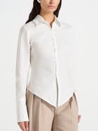 Manière De Voir Sonia Tailored Cotton Cinch Shirt
