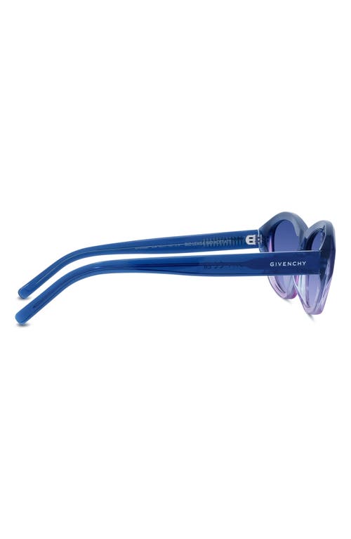 Givenchy Gv Day Cat Eye Sunglasses In Blue