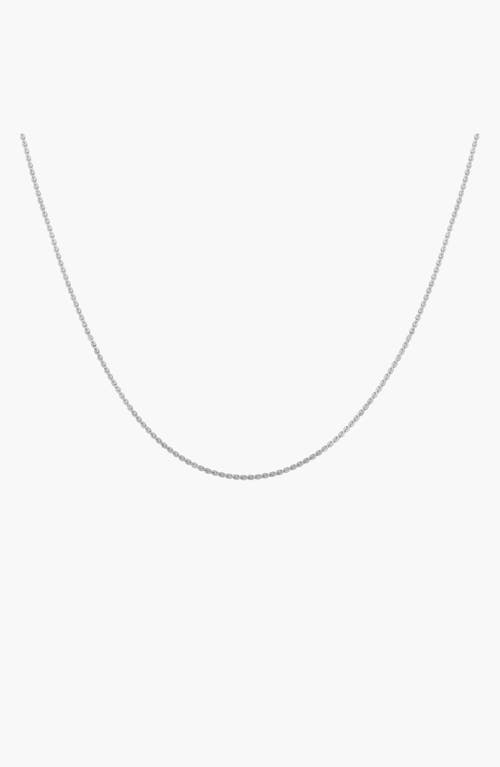 Aurate Wave Chain Necklace in White at Nordstrom
