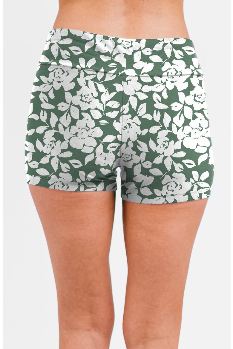 Swim Shorts, Alternate, color, Sage Green Roses