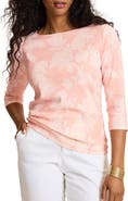 Tommy Bahama Ashby Isles Breezy Blooms Bateau Neck T-Shirt