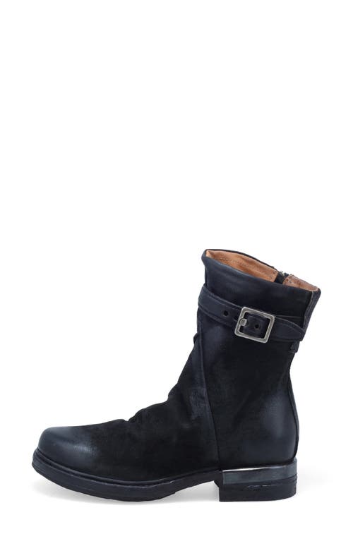 As98 A.s.98 Albie Slouch Bootie In Black