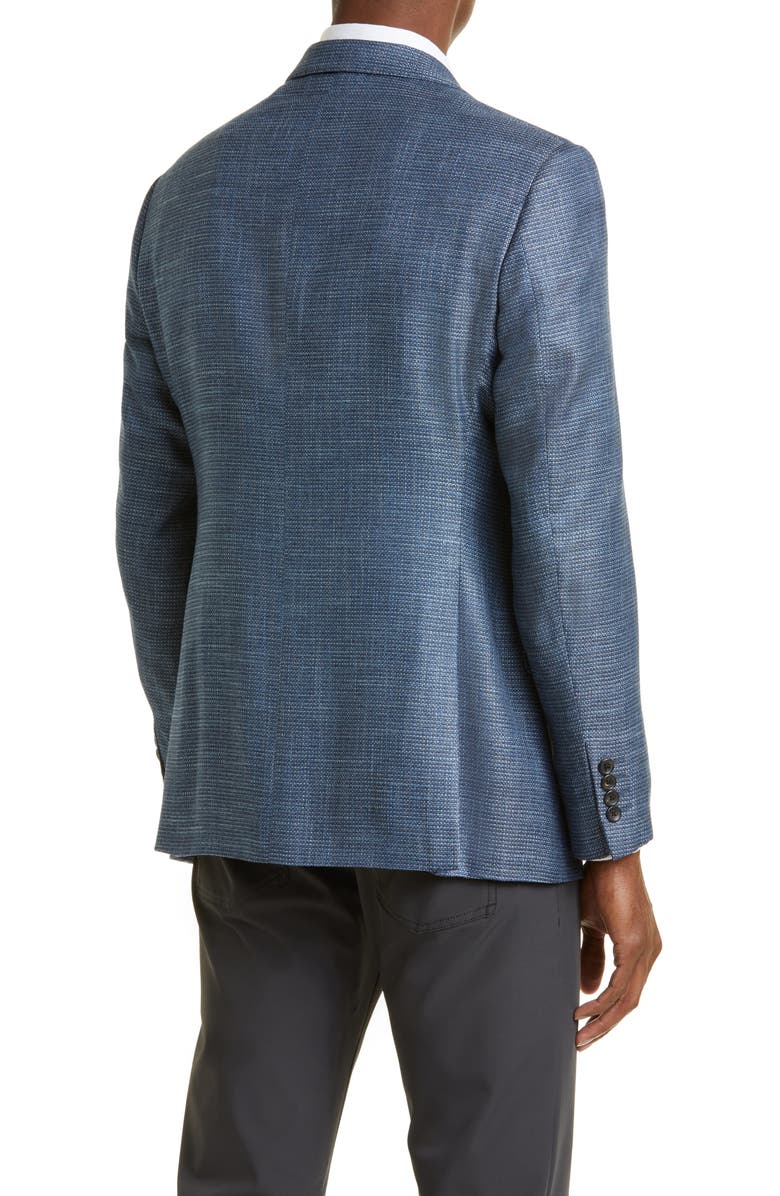 Emporio Armani Textured Viscose Sport Coat, Alternate, color,