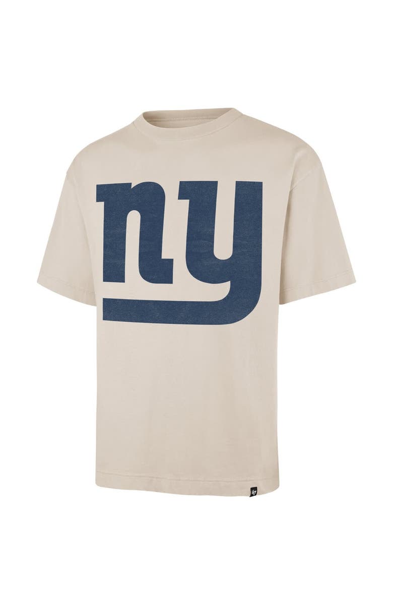 '47 Men's '47 Tan New York Giants Bouldering Imprint Ravine Foundation Throwback T-Shirt, Alternate, color, Tan