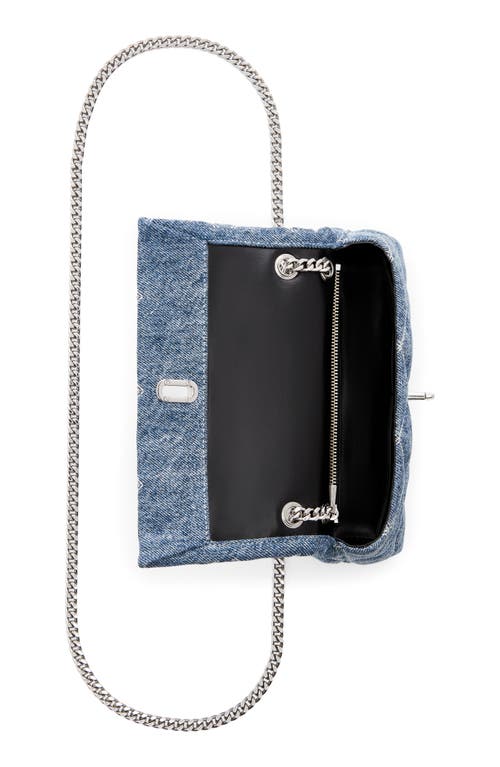 Marc Jacobs The Quilted Denim Dual Chain Mini Bag