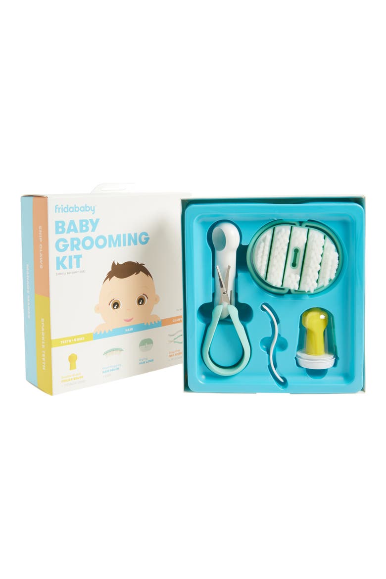 Baby 5-Piece Grooming Kit, Alternate, color, WHITE