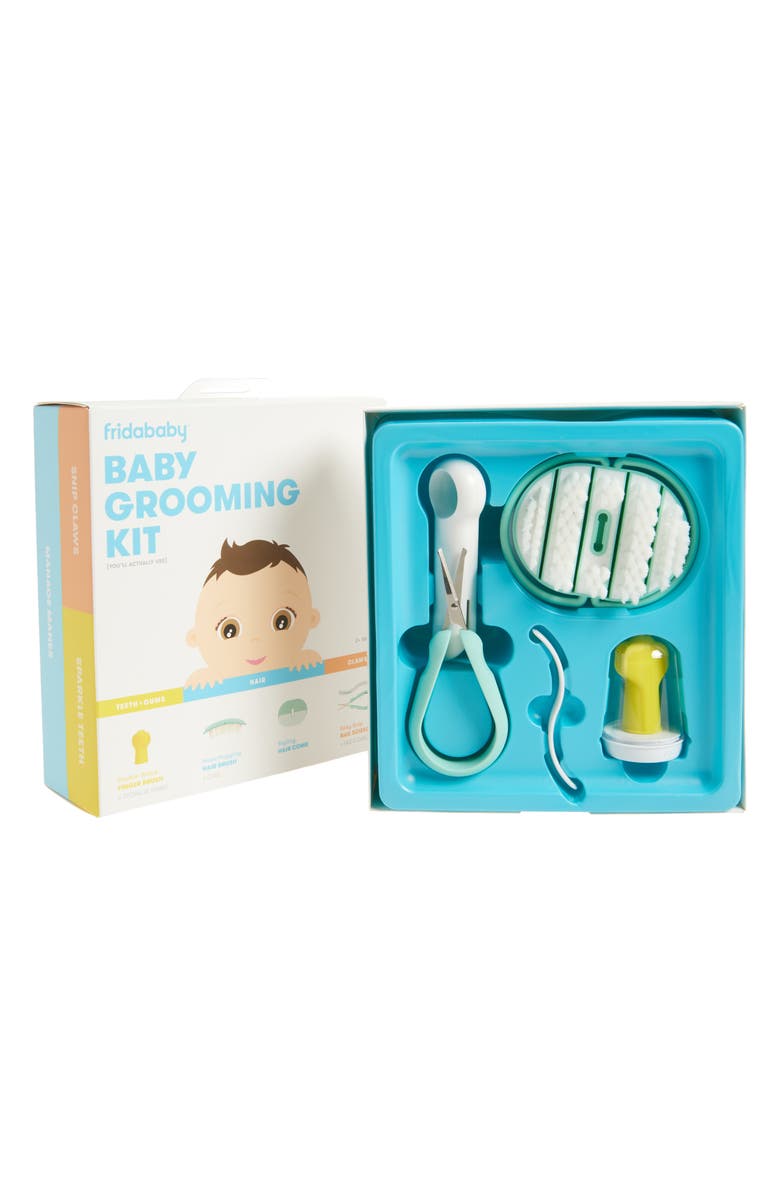 Fridababy Baby 5-Piece Grooming Kit, Main, color, White