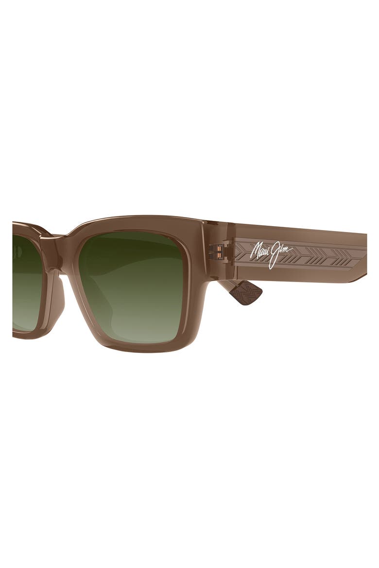 Kenui 59mm PolarizedPlus2® Square Sunglasses, Alternate, color, BROWN