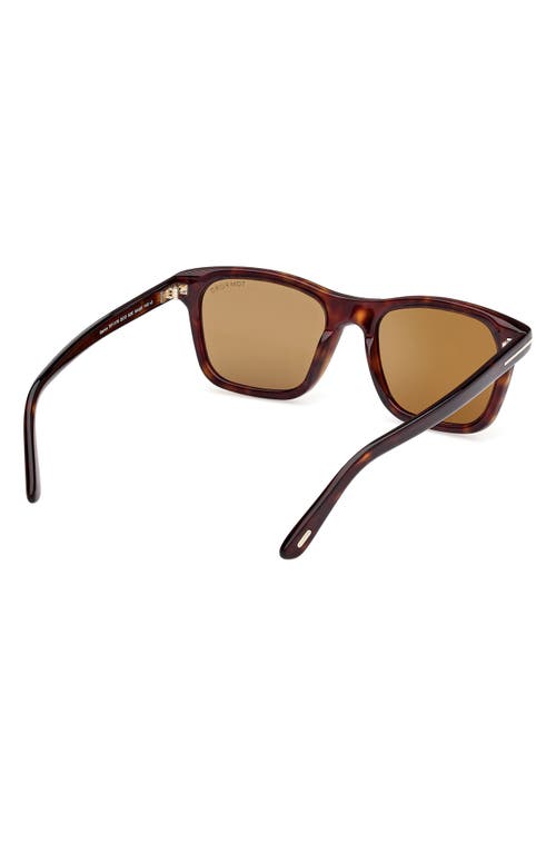 Tom Ford Barron 54mm Square Sunglasses