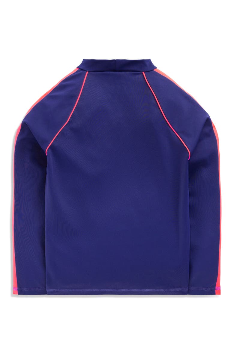 Kids' Long Sleeve Rashguard, Alternate, color, COLLEGE NAVY