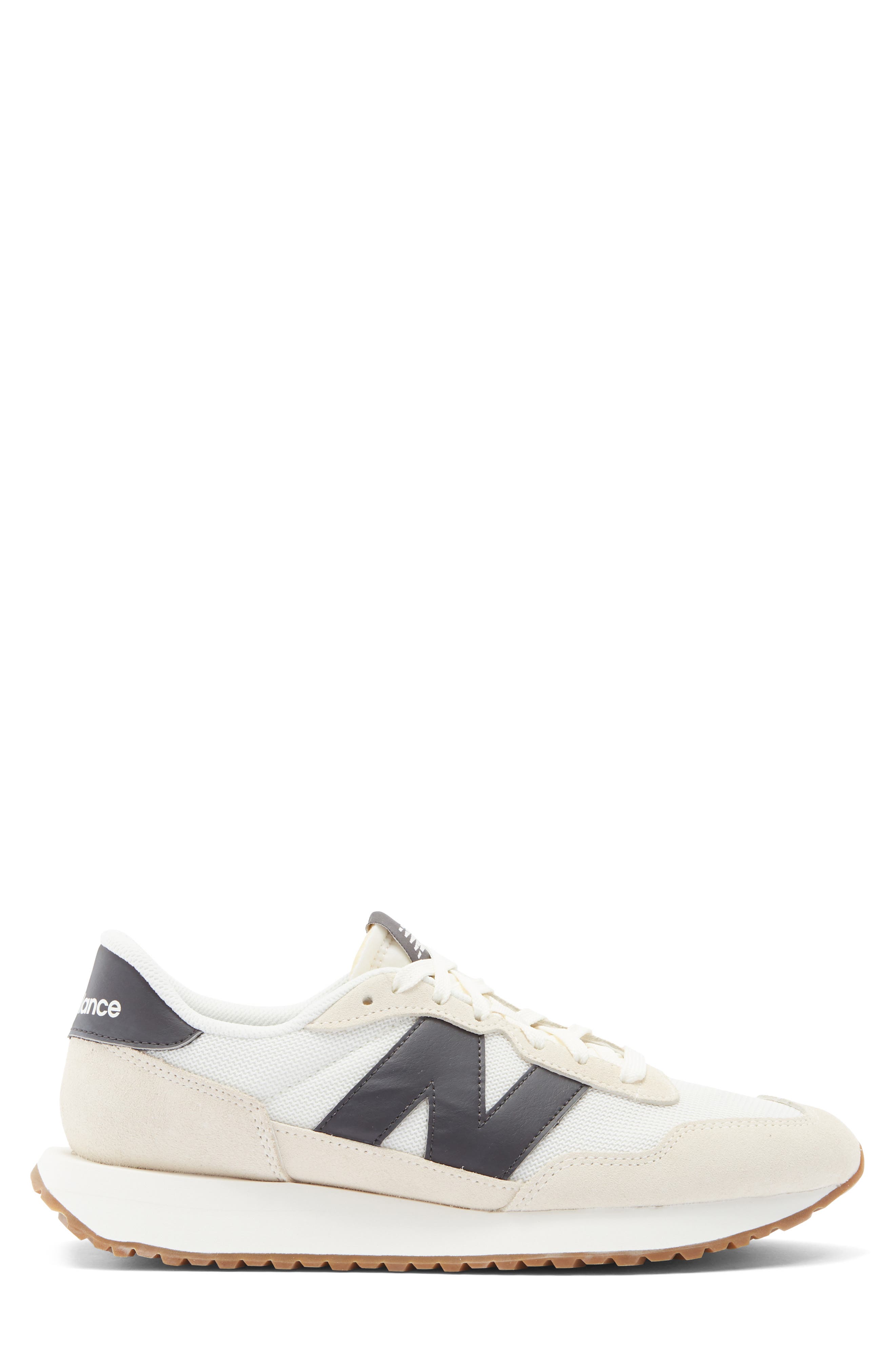 New Balance 237 Sneaker, Alternate, color, Sea Salt/ Black Cement