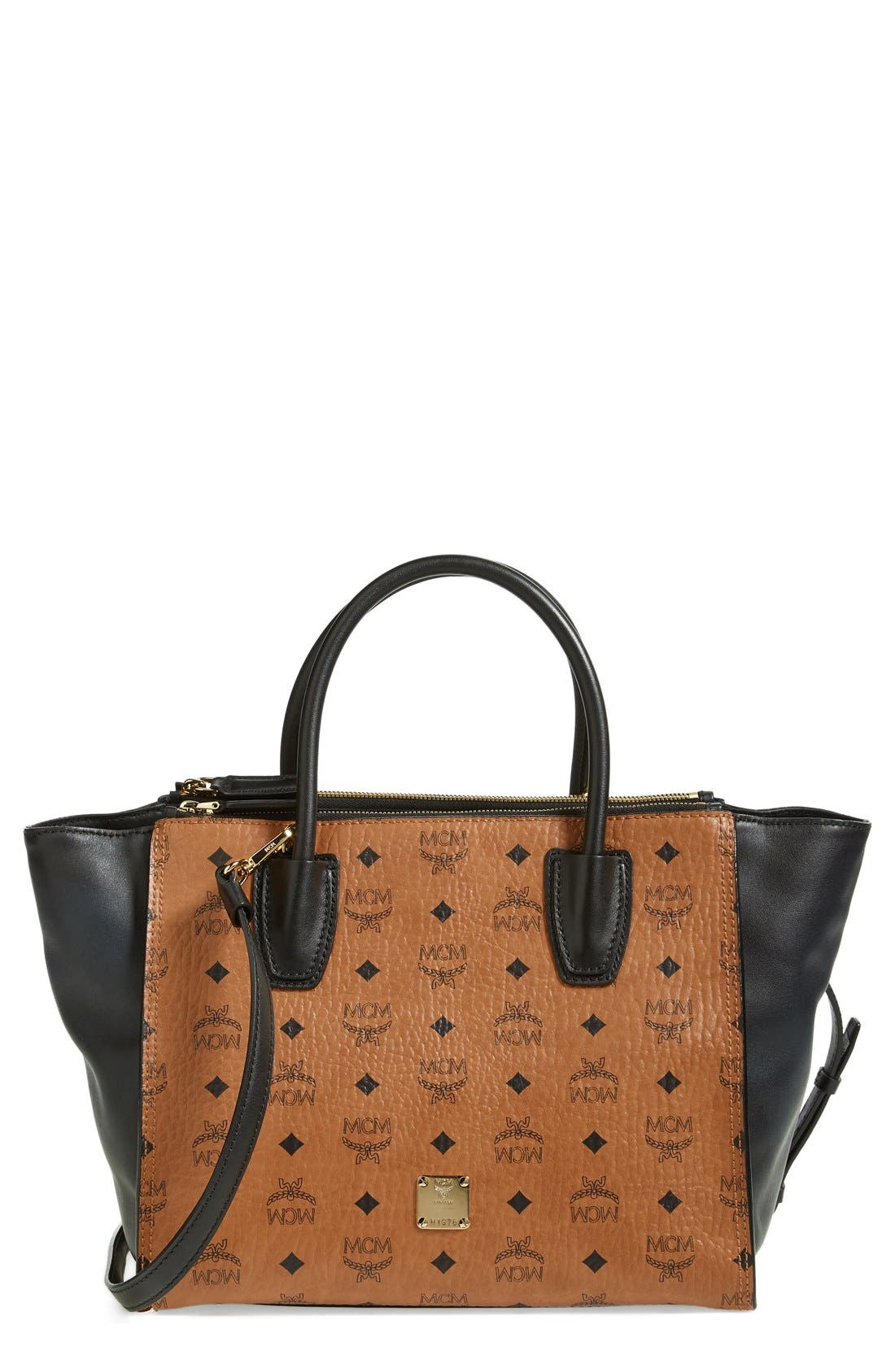 MCM 'Medium Kathy Visetos' Tote, Main, color, 