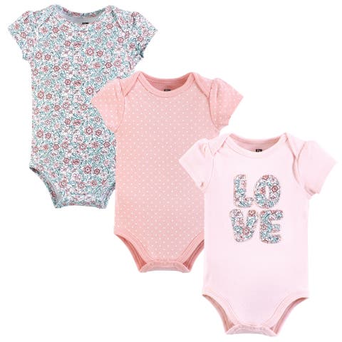 Essential Three-Piece Set of Cotton Bodysuits