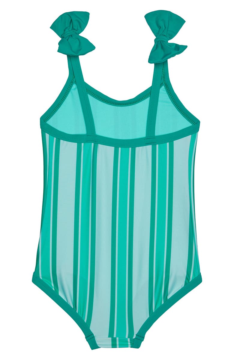 Beach Lingo Kids' Tie Shoulder One-Piece Swimsuit, Alternate, color, 