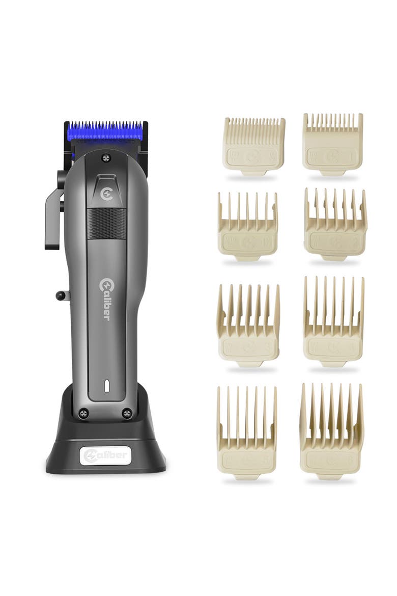 10MM Professional Cordless Hair Clipper, Main, color, Gray