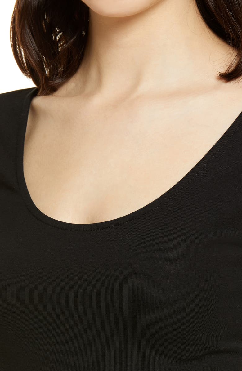 BP. Crop Long Sleeve Scoop Neck T-Shirt, Alternate, color,