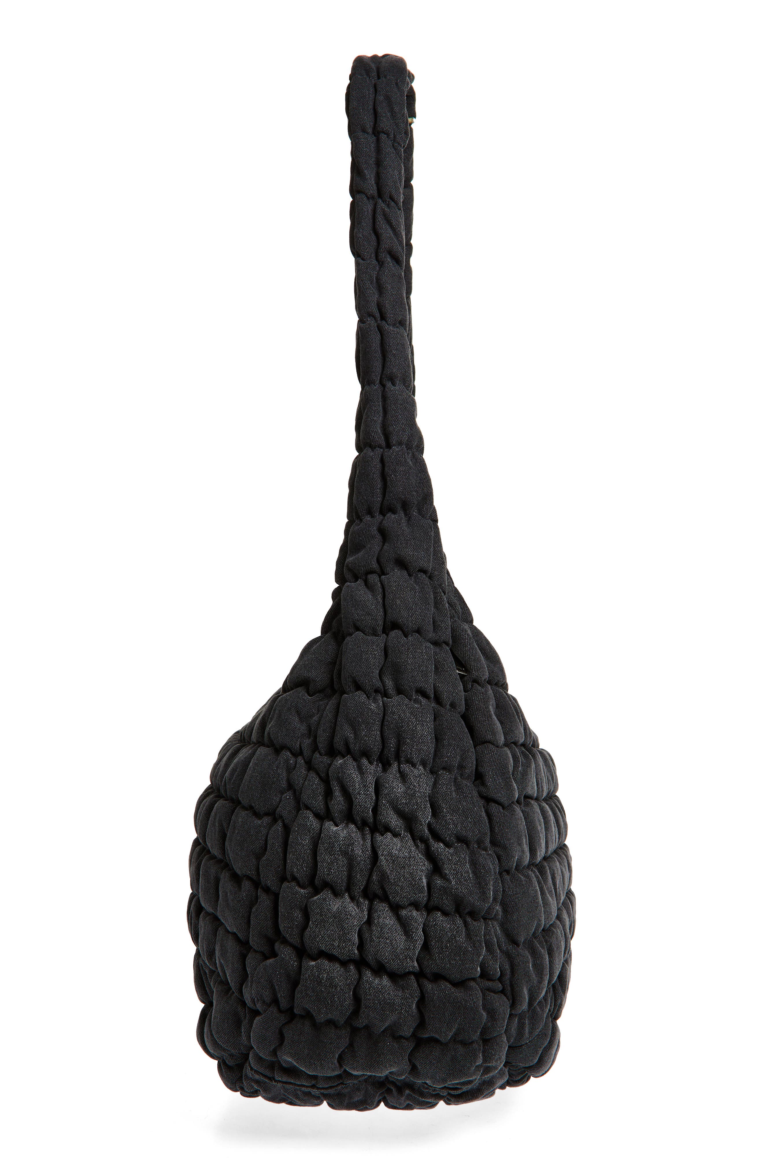 COS Oversize Quilted Recycled Polyester Crossbody Bag, Alternate, color, 