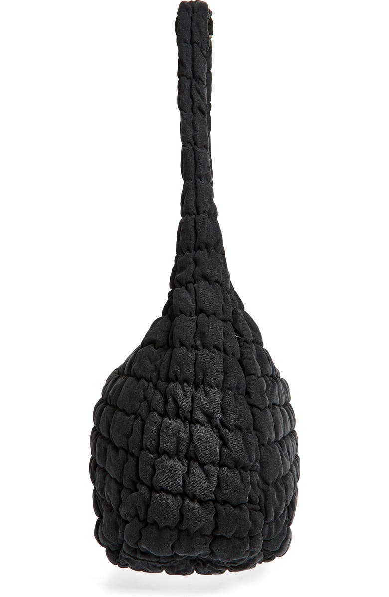 COS Oversize Quilted Recycled Polyester Crossbody Bag, Alternate, color,