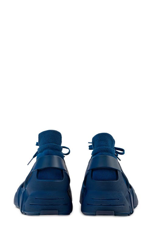 Camperlab Tossu Mixed Media Sneaker In Navy