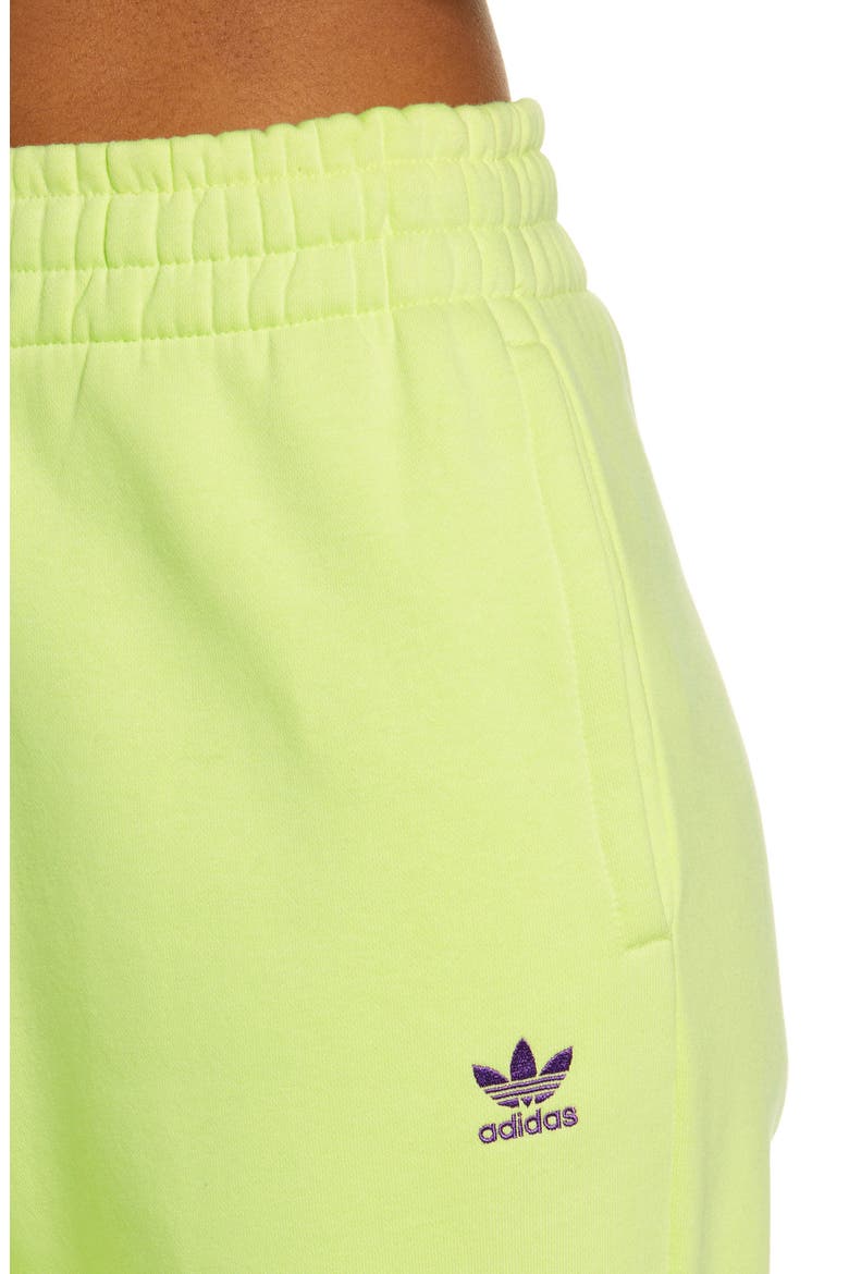adidas Fleece Joggers, Alternate, color, PULSE YELLOW