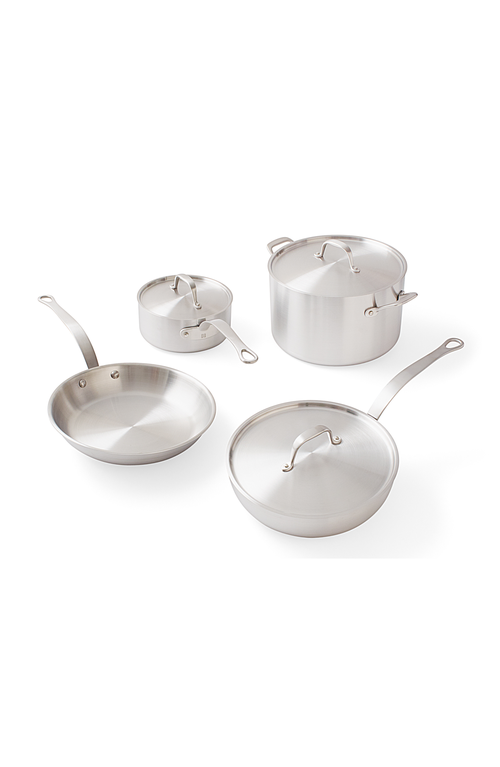 Shop Sardel Daniel Boulud Kitchen 7-piece Stainless Clad Cookware Set