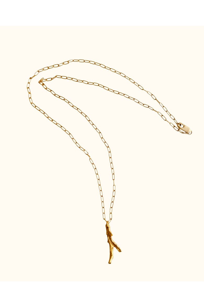 Lost Languages Necklace, Alternate, color, 18K Gold Vermeil