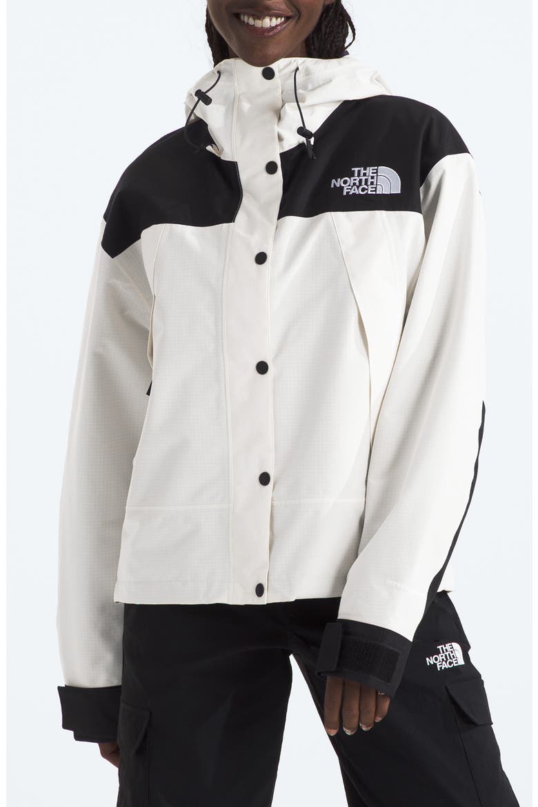 DryVent™ Waterproof Mountain Jacket, Main, color, WHITE DUNE TNF BLACK