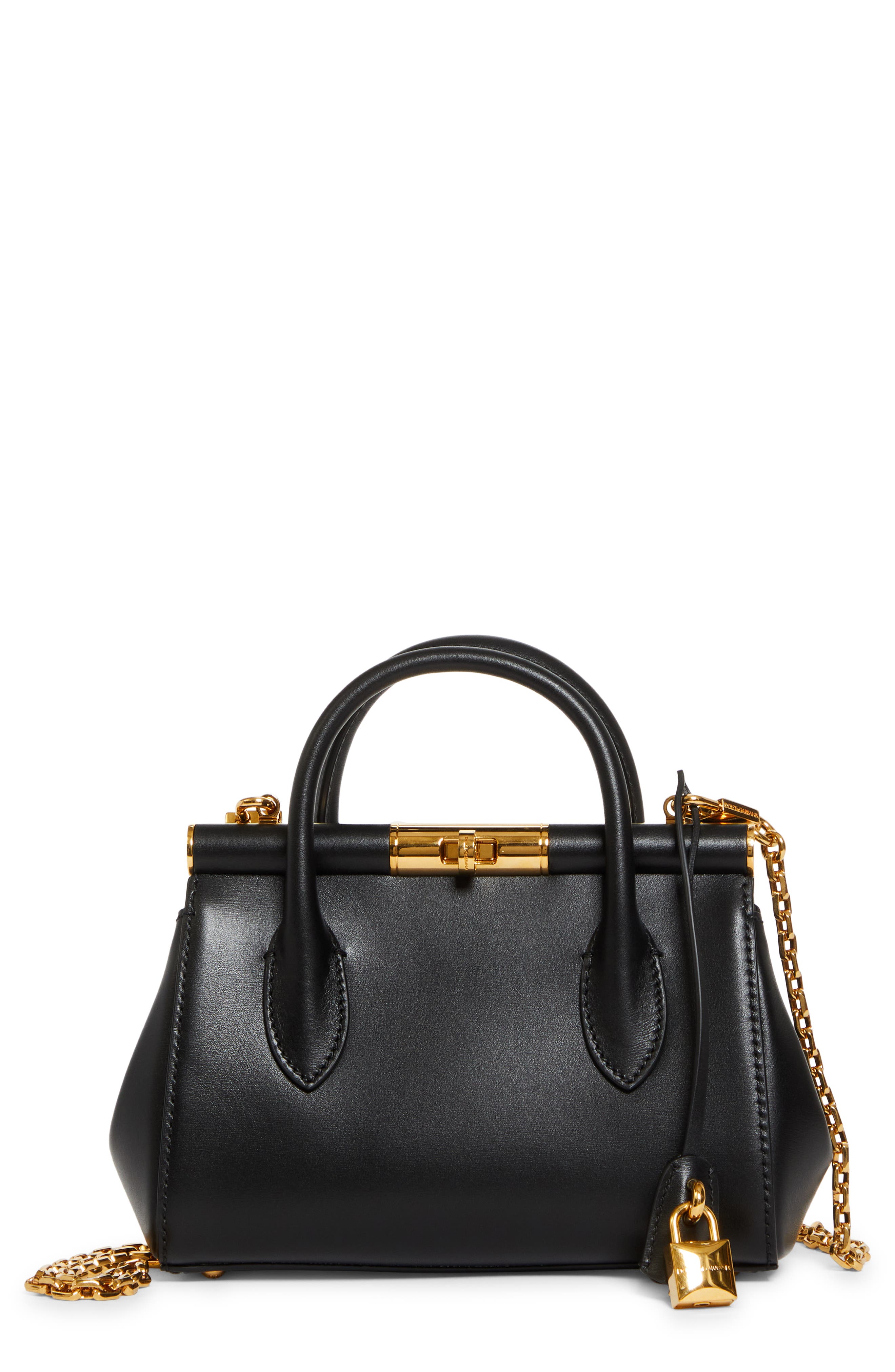 Dolce&Gabbana Marlene Day Mini Bag, Main, color, 80999 Nero
