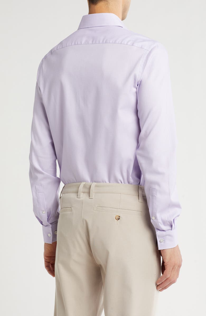Michael Kors All Season Slim Fit Performance Dress Shirt, Alternate, color, Lilac