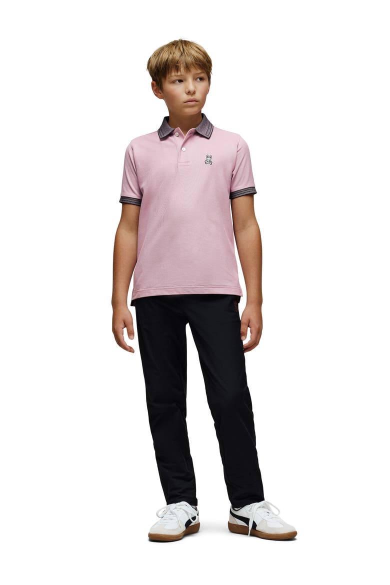 Kids' Murphy Pima Cotton Piqué Polo, Alternate, color, MAUVE SHADOWS