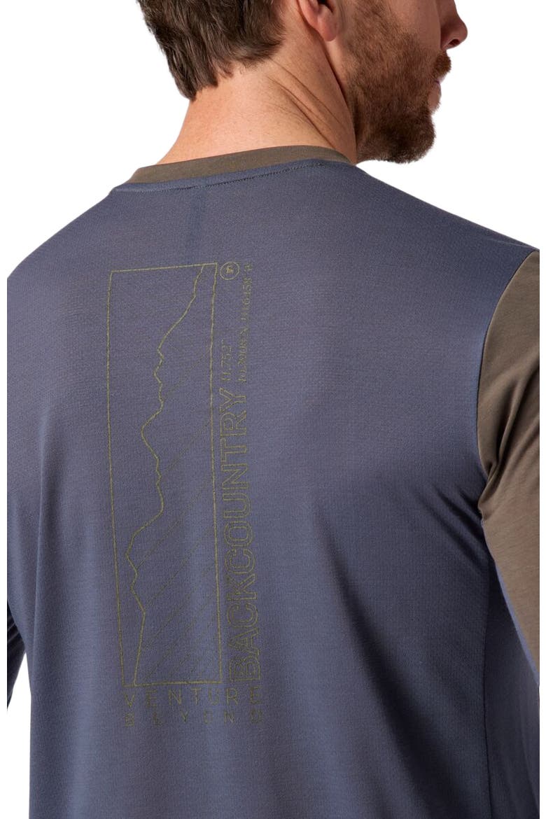 Bga Slickrock Drirelease Long-Sleeve Tech T-Shirt - Men's, Alternate, color, Kalamata/Turbulence