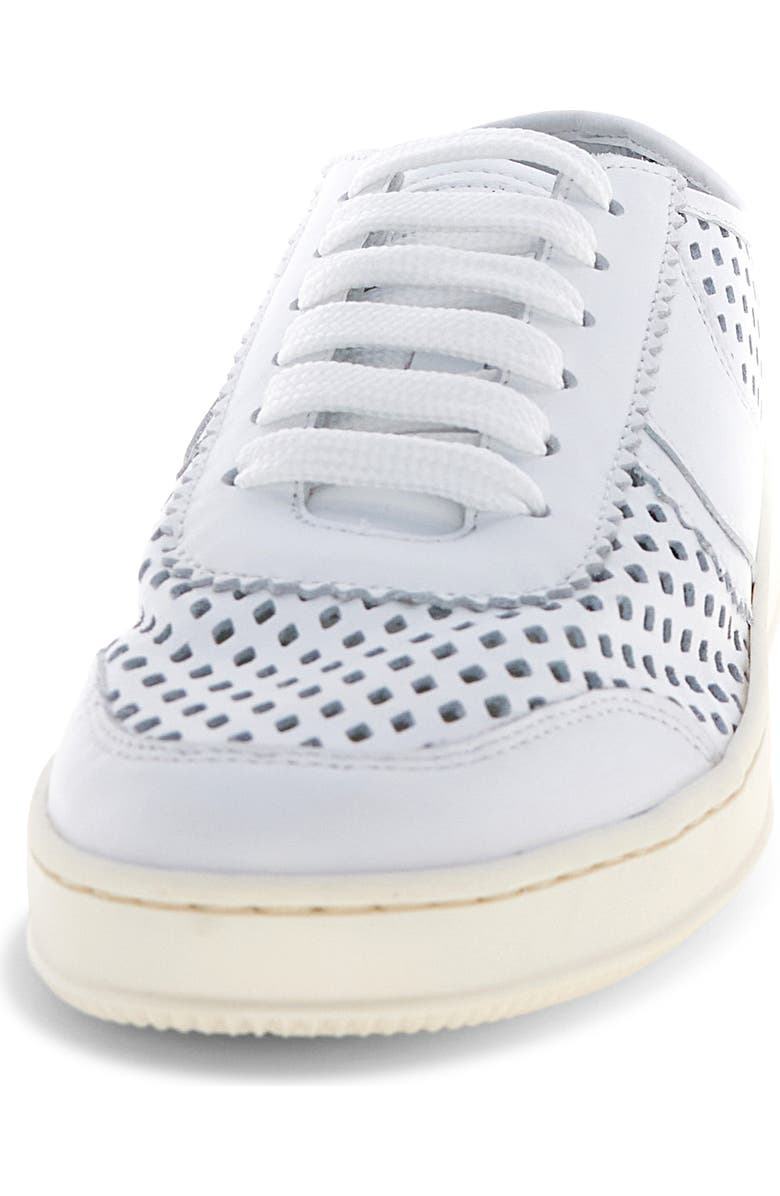 Voile Blanche Rita Perforated Sneaker, Alternate, color, White