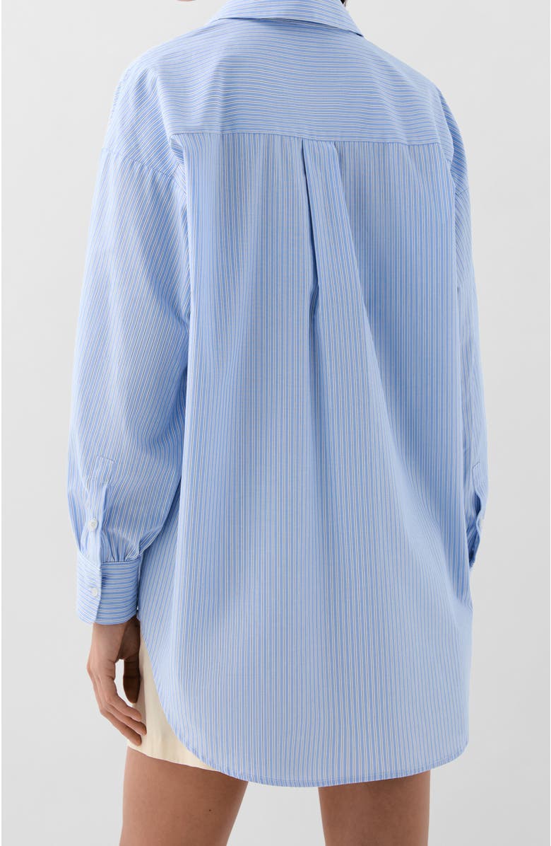 Scalpers Bra Shirt, Alternate, color, Bluestripes