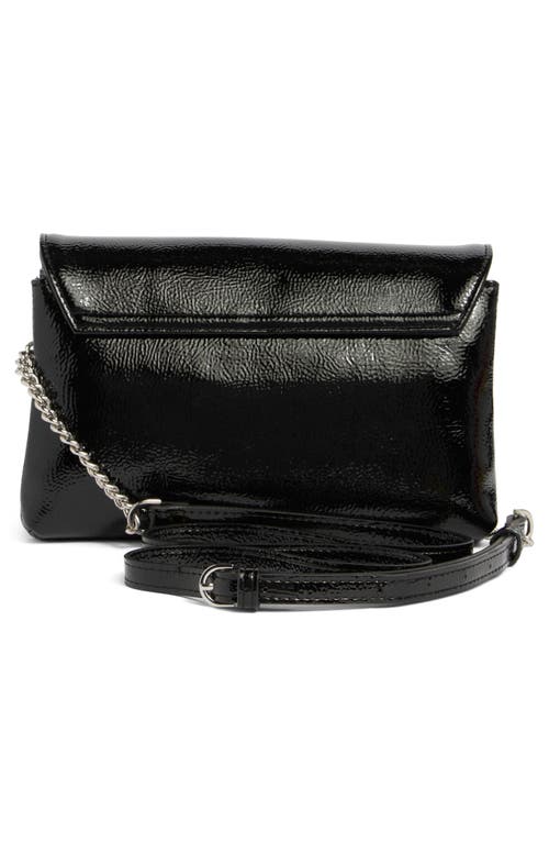 T Tahari Vista Shine Crossbody Bag In Black
