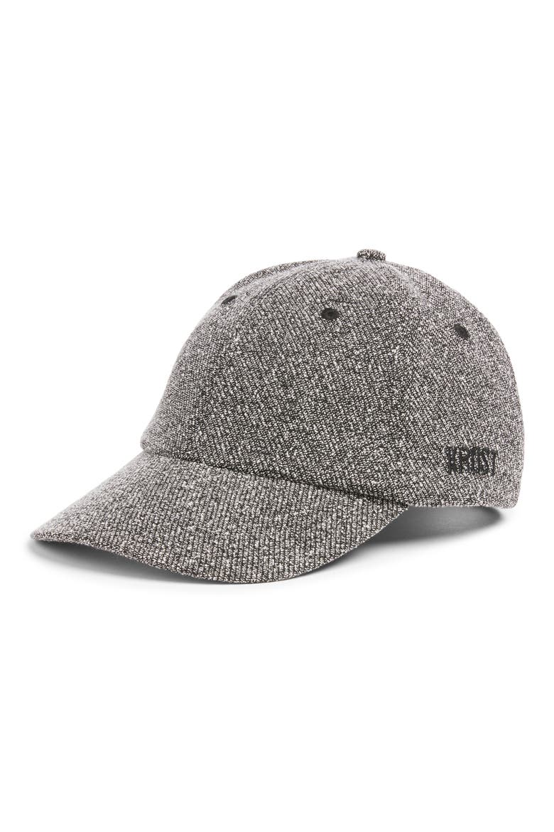 Static Adjustable 6-Panel Ball Cap, Main, color, BLANC DE BLANC