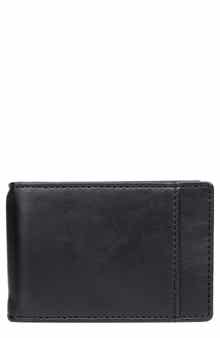 Front Pocket Clip Flip Leather Wallet