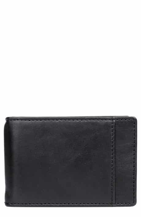 Front Pocket Clip Flip Leather Wallet