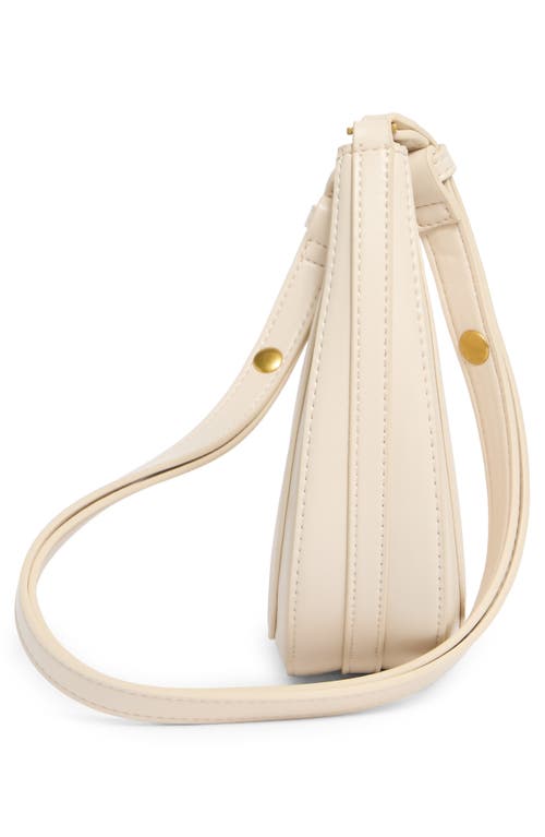 TAHARI TAHARI RIVERSIDE CRESCENT CONVERTIBLE SHOULDER BAG