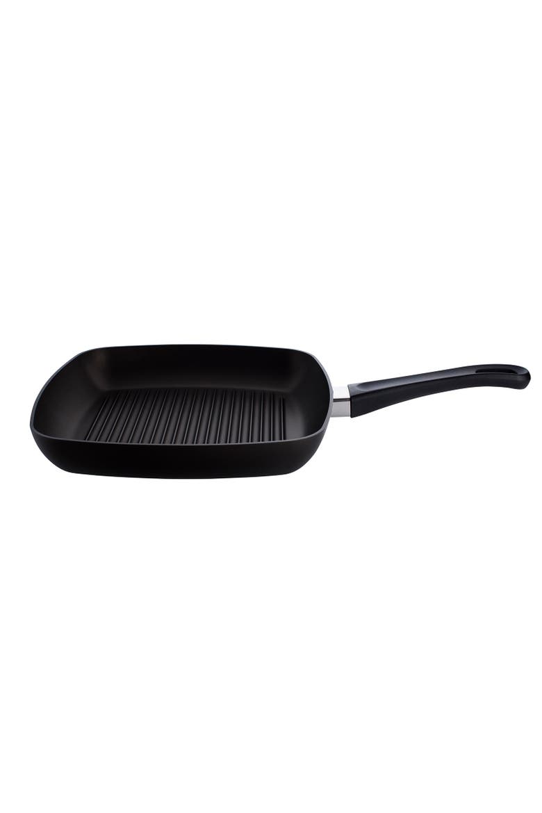 Classic 11 Inch Nonstick Grill Pan, Main, color, Black