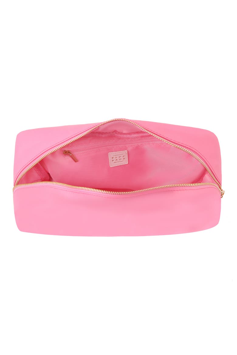 Extra Large Pill Cosmetics Bag, Alternate, color, BUBBLEGUM PINK