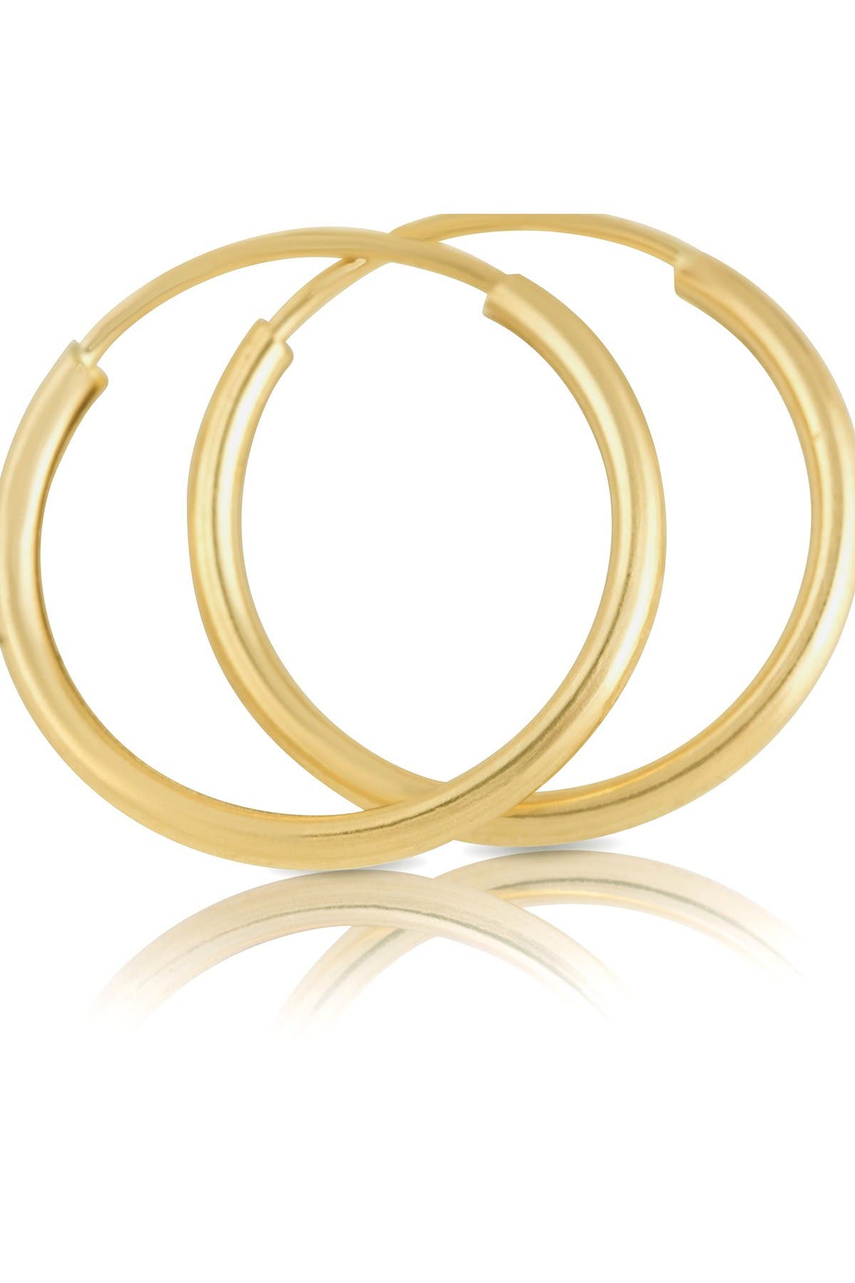 CENTRAL PARK 12mm Endless Hoop Earrings (Women) | Nordstromrack