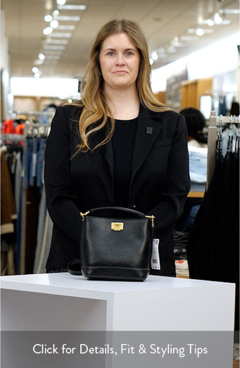 Mini Faux Leather Shopper Bag, sales video thumbnail