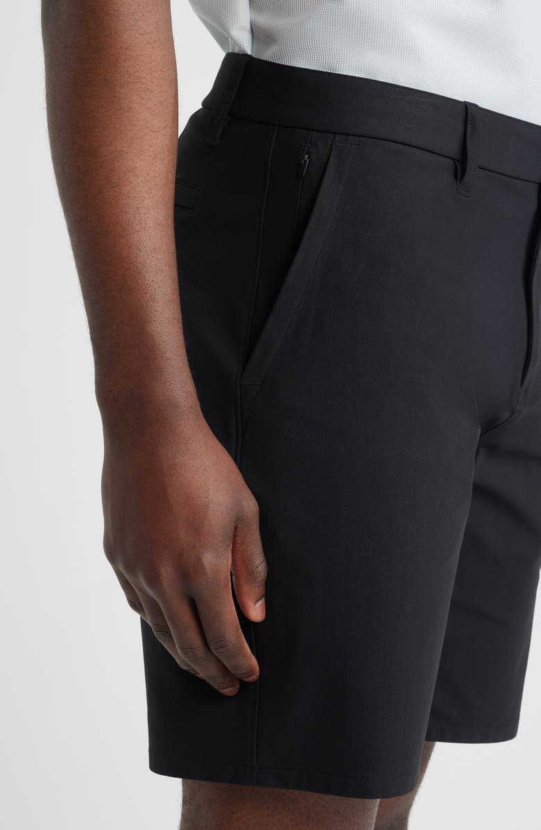 Zella Driver Golf Shorts, Alternate, color, Black