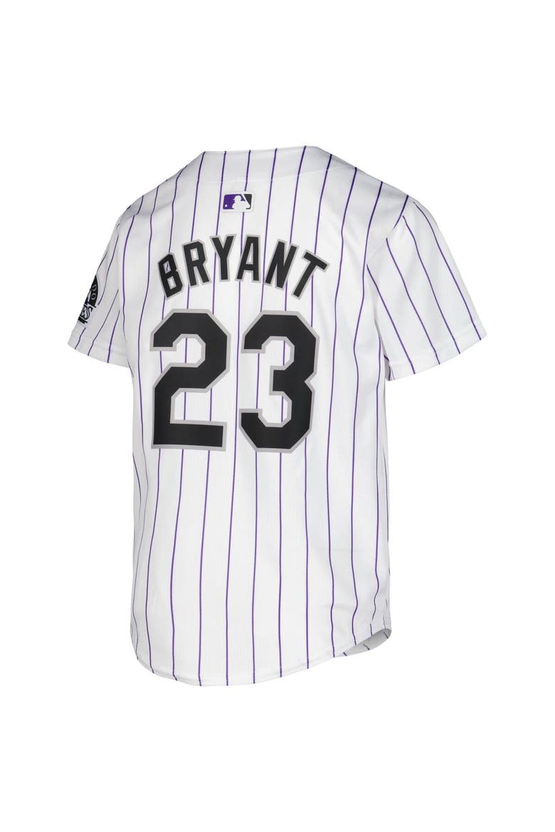 Youth Nike Kris Bryant White Colorado Rockies Home Limited Player Jersey, Alternate, color, White